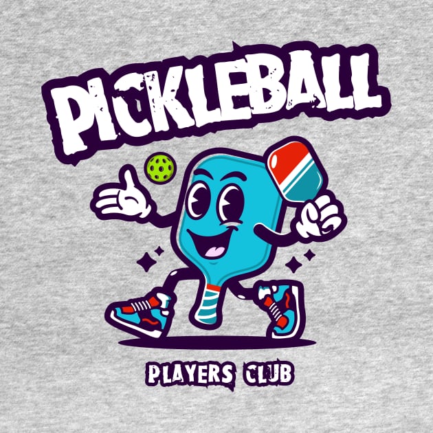 Pickleball Players Club by VBdesigns